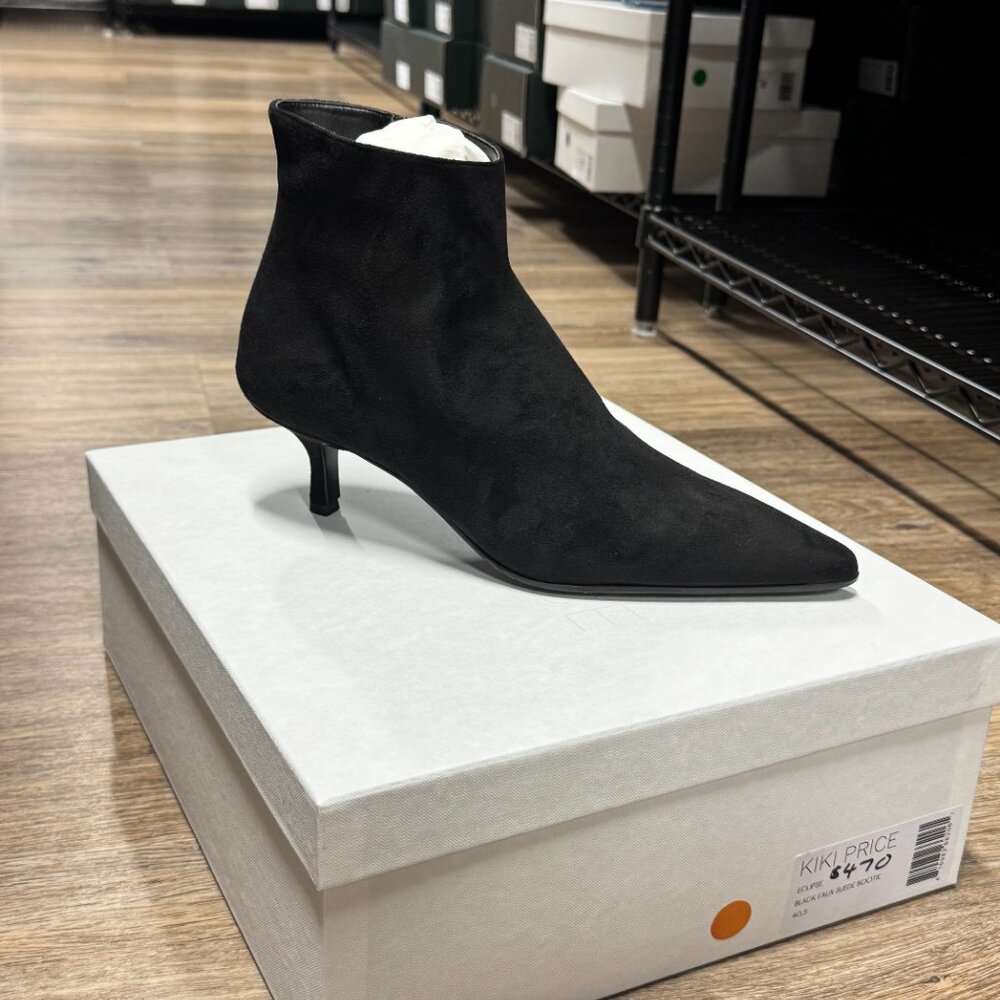 Brand New: Black Suede Boots (Kiki Price)